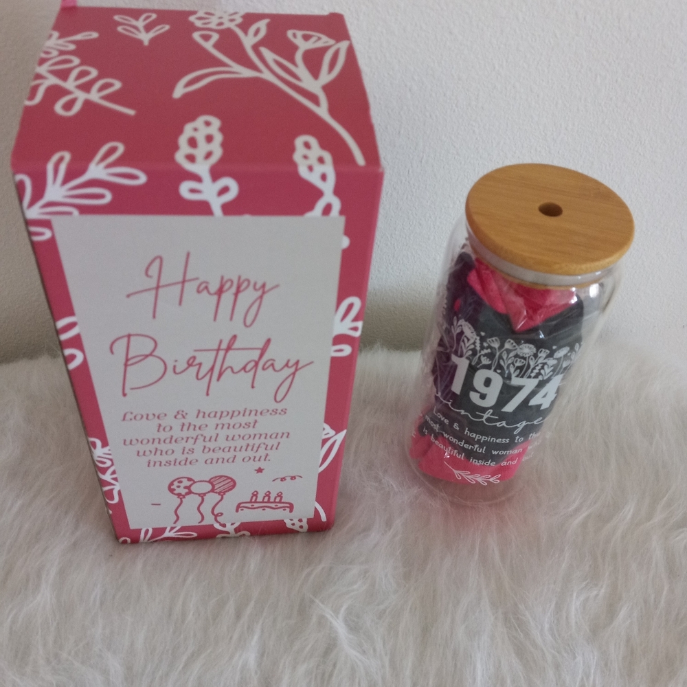Ladies Birthday Juice Bottle Memorabilia 1974